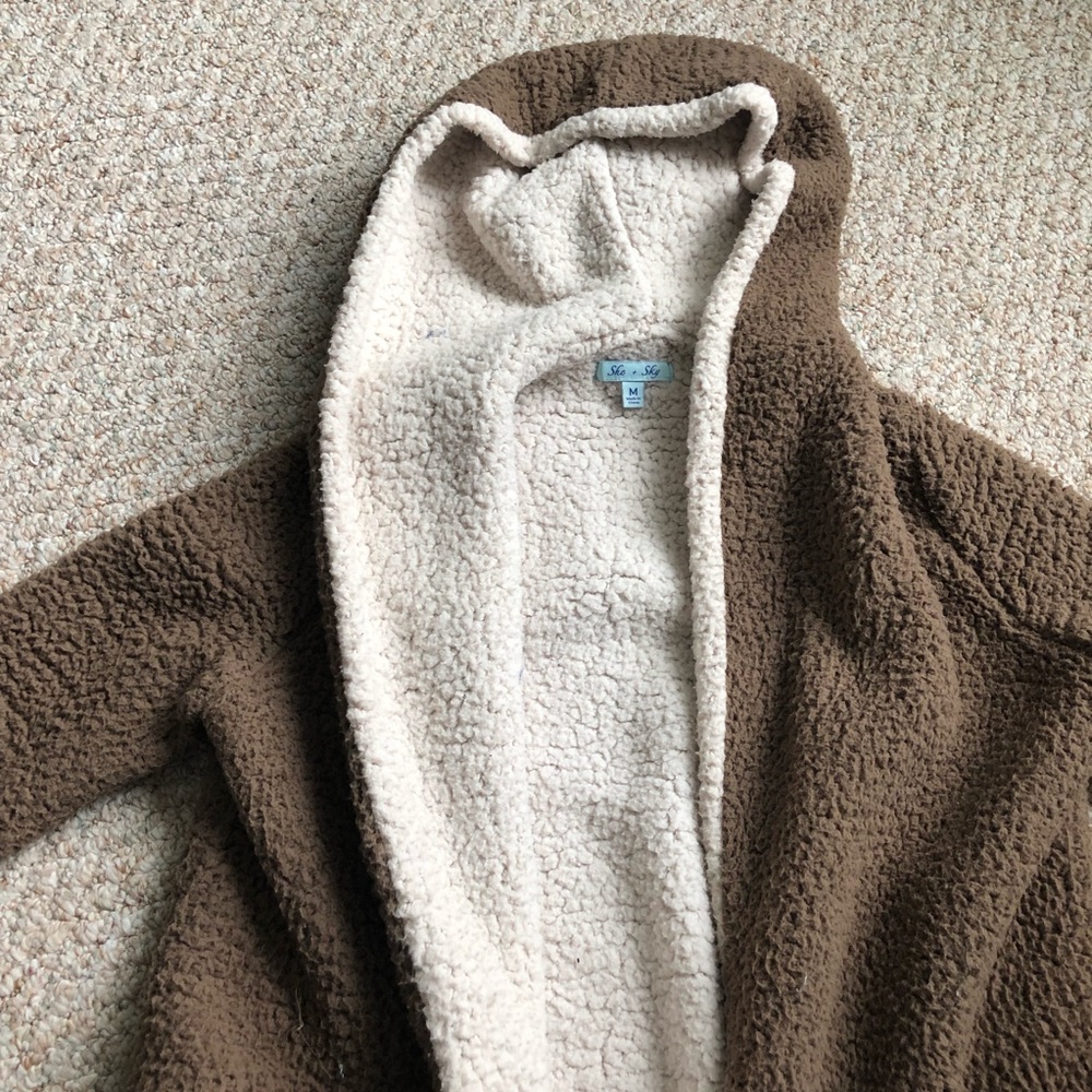 open style teddy jacket 🐻 - Picture 4 of 6